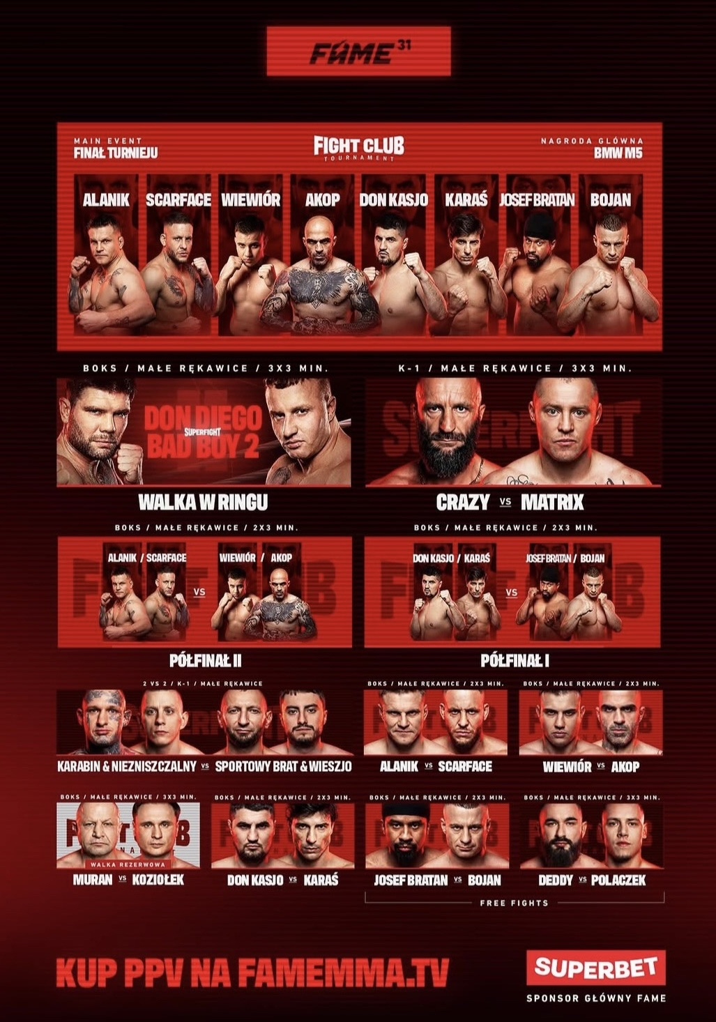 Fight Card